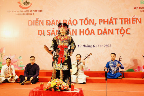 Viện Nghiên cứu Bảo tồn và phát triển Văn hóa Đông Nam Á tổ chức “Diễn đàn bảo tồn, phát triển di sản văn hóa dân tộc”