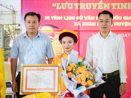 "Lưu truyền tinh hoa văn hóa Việt" cùng Viện Nghiên cứu Bảo tồn và Phát triển Văn hóa Đông Nam Á tại đền Chợ Củi, Hà Tĩnh