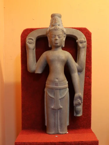 Lâm Đồng long trọng công bố bảo vật quốc gia: Tượng Avalokitesvara. (Ảnh: Vnexpress)