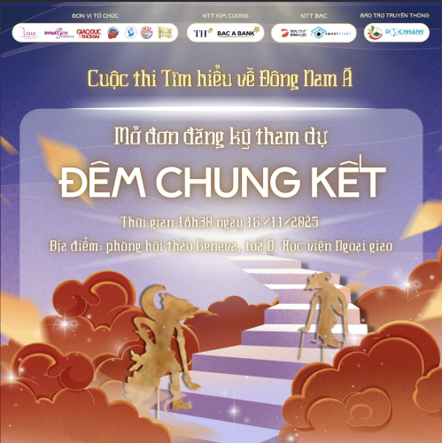 CUỘC THI TÌM HIỂU VỀ ĐÔNG NAM Á - WAY OF WIND 2025: HÀNH TRÌNH LƯU GIỮ VÀ LAN TỎA BẢN SẮC